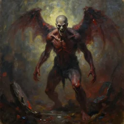 this is hell, oil painting by tomasz jedruszek, cinematic lighting, hd, 4 k, million of likes, trending on artstation