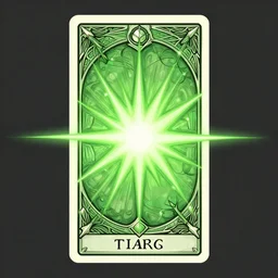 green energy blast, game asset, tarot card, intricate, highly detailed, centered, digital painting, artstation, concept art, smooth, sharp focus, illustration, art by james gurney and donato giancola and greg rutkowski