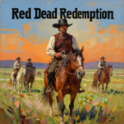 ismail inceoglu epic painting of a wild west book cover, year 1 8 9 0, line art, ink, art concept for a book cover!!, red dead redemption, warm colours, blue and orange and green colors, oil painting, think brushstrokes, highly detailed, centered, hyperrealism, romantic, concept art, smooth, sharp focus trending on artstation, by greg manchess and by craig mullins and by kilian eng and by jake parker