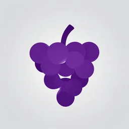 face icon stylized minimalist grape! bill gates grape!, loftis, cory behance hd by jesper ejsing, by rhads, makoto shinkai and lois van baarle, ilya kuvshinov, rossdraws global illumination
