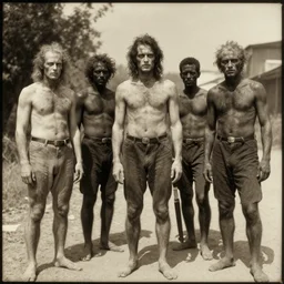 old photo, skinwalkers