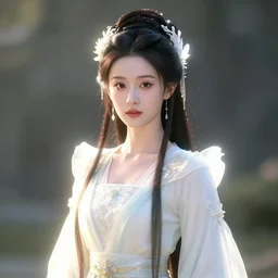 a beautiful zhangziyi elven princess, stuning 3 d render, masterpiece, glowing aura, by donato giancola and greg rutkowski and wayne barlow and zdzisław beksinski, realistic face