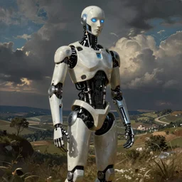 a cyborg, by francesco botticini