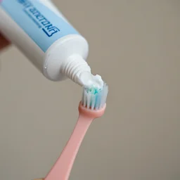 toothpaste on a stick