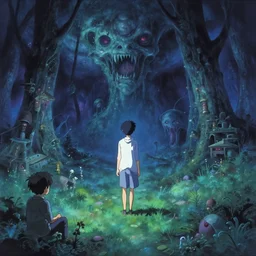 a high definition screenshot from the haunting and strange science fiction anime film ; a strange and ethereal dreamscape, digital painting by makoto shinkai, akira toriyama, sparth, moebius surrealism, trending on artstation
