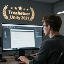 developer is waiting patiently while unity opens a project