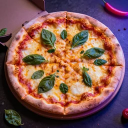 neon pizza