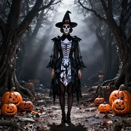 an adult halloween costume ad, full body concept, full height,
