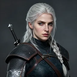 hyperrealistic portrait model of ciri the witcher! 5 amazing details 8 k beautiful ultra realistic sharp focus cinematic lightning highly detailed, digital painting, artstation, concept art, smooth, sharp focus, in the style of jeehyung lee mirco cabbia, astor alexander