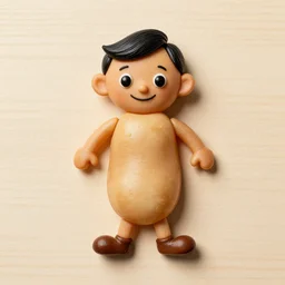 mister bean in the shape of a bean.