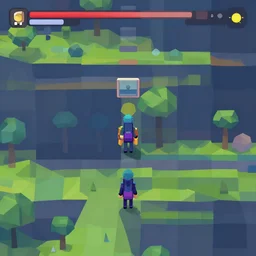 hypercasual game 3 d low poly