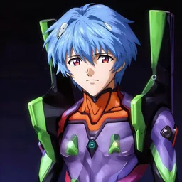 rei ayanami in entry plug, ( evangelion ), deviantart, artstation, volumetric lighting