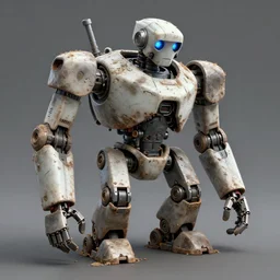 salvaged dirty robot broken trending in artstation 4 k 8 k hd high detail smooth