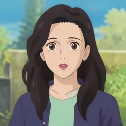 anime portrait of millie bobby brown