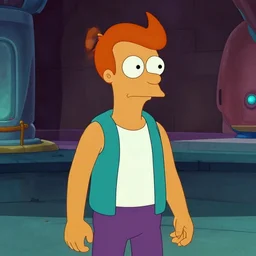 film still of lela from futurama in the new scifi movie, 4 k