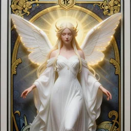 2 8 mm macro portrait of a ethereal magical young winged fairy princess wearing a white robe, d & d, fantasy, intricate, rim light, god rays, volumetric lighting, dark souls, elegant, highly detailed, digital painting, artstation, concept art, smooth, sharp focus, illustration, orthodoxy, art by greg rutkowski, maxfield parrish and alphonse mucha, new art nouveau, tarot card