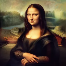 monalisa in the style of emma watson