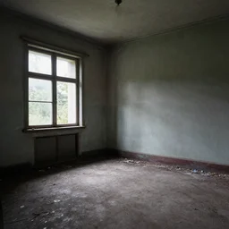 ( ( ( abandoned ) ) ) room