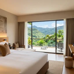 an amazing hotel room in brazil
