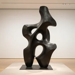 modern art, abstract sculpture, a spadoongle, moma, 8 k