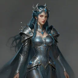 portrait of a water mage, elegant, intricate, highly detailed, digital painting, artstation, concept art, sharp focus, illustration, dungeons and dragons