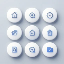 ui UX interface buttons