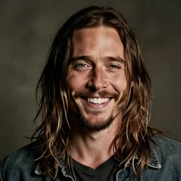 photo of jared leto as a homeless man that has missing teeth smiling