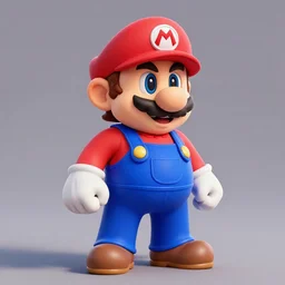 a portrait of count Bleck from super paper Mario , concept art, trending on artstation 3D.