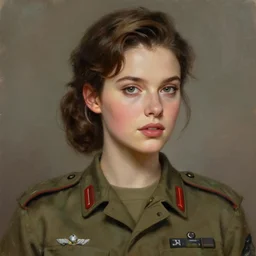 perfectly - portrait of a beautiful female army netflix character, 8 0 s movie poster style, intricate, highly detailed, digital painting, loose brush strokes, realistic shaded lighting, artstation, concept art, smooth, sharp focus, illustration, realism, oil painting, unreal engine 5, 8 k, art by peter mohrbacher and sam spratt