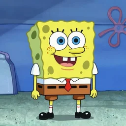 super saiyan spongebob
