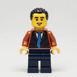 obama lego mini figure, realistic