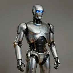 17th century portrait of robocop