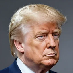 caillou wears a wig that looks like donald trump's hair