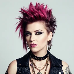 punk woman