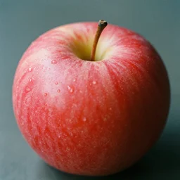 a beautiful photo of a red apple, Ilford HP5 Plus