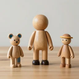 art toys wooden