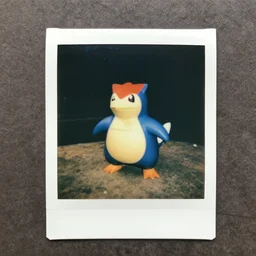 1 9 5 0 s polaroid picture of poliwag