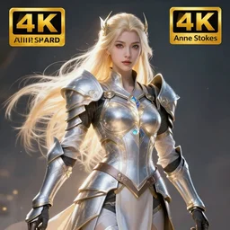 beautiful valkyrie warrior with light powers, highly detailed, 4 k, hdr, smooth, sharp focus, high resolution, award - winning photo, anne stokes, photorealistic