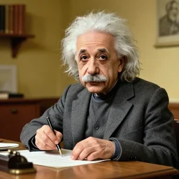 albert einstein inventing color