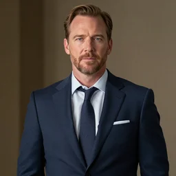 arthur morgan in a suit