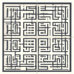 tileset for a maze generator