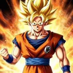 goku going super saiyan in the dark high quality anime artstyle, intricate