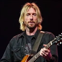 a photo of kurt cobain