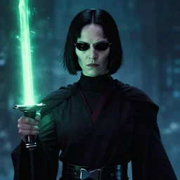 Neo from matrix become the jedi