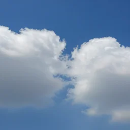 two clouds kissing each others by WLOP