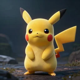 X-ray image of a pikachu