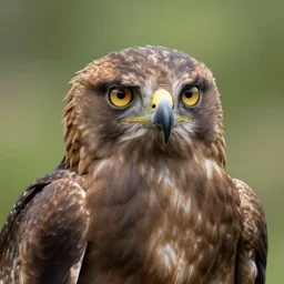 face of a brown harpy eagle, nature photography 4 k