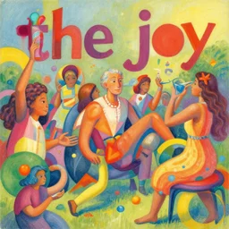 ( ( ( ( the joy ) ) ) ) by mœbius!!!!!!!!!!!!!!!!!!!!!!!!!!!, overdetailed art, colorful, artistic record jacket design