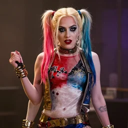 lady gaga as harley queen, movie still