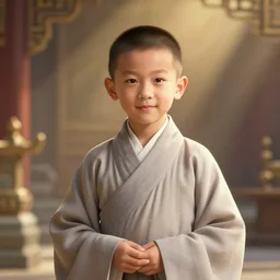 portrait painting of a 3 5 - year - old chinese man, taoist priest, dressed in taoist robe, like andy lau, immortal bone, affable ， wenjun lin, unreal engine 5 highly rendered, global illumination, radiant light, detailed and intricate environment